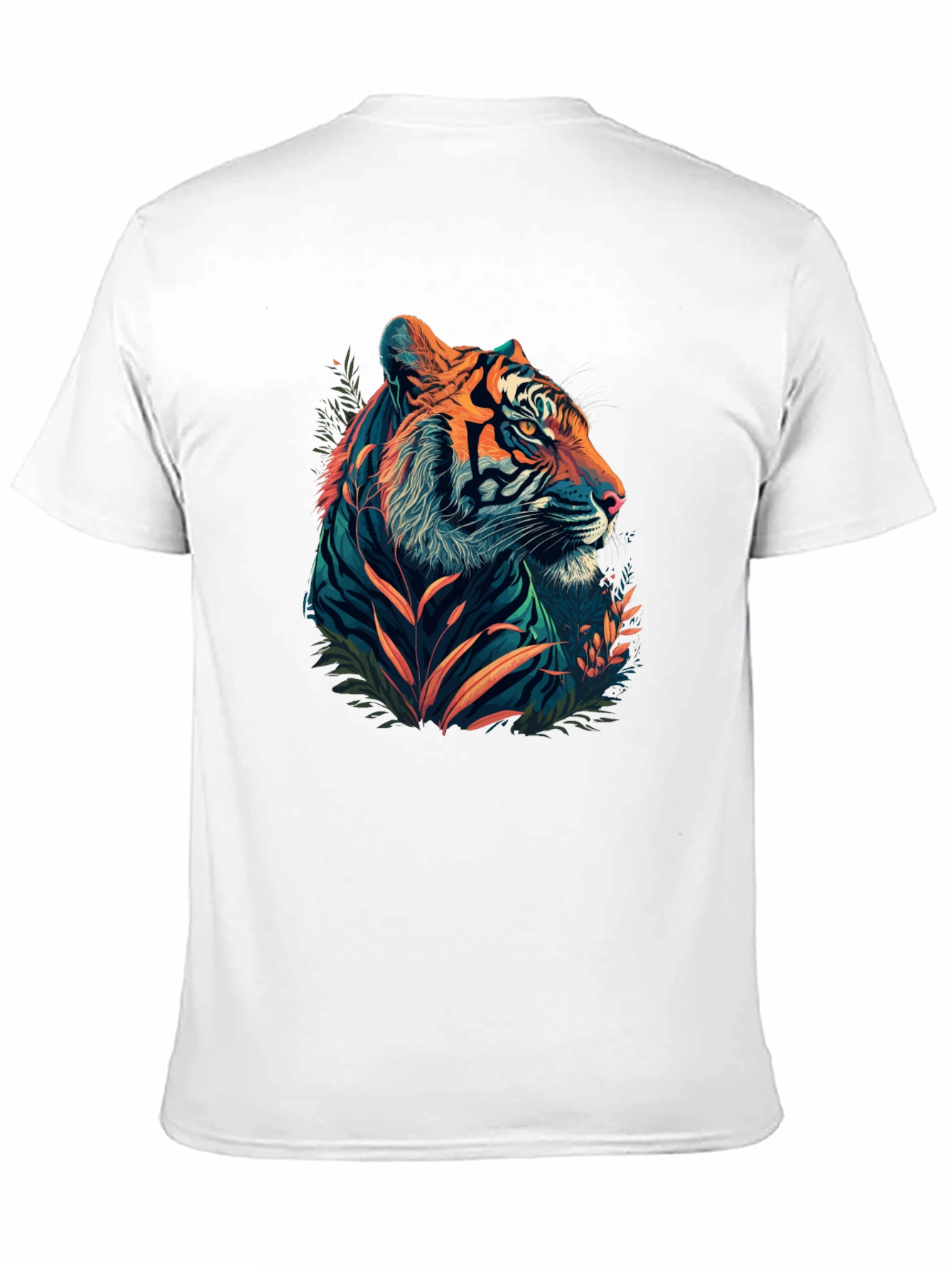 Black Tiger Graphic Tee - Mens Style