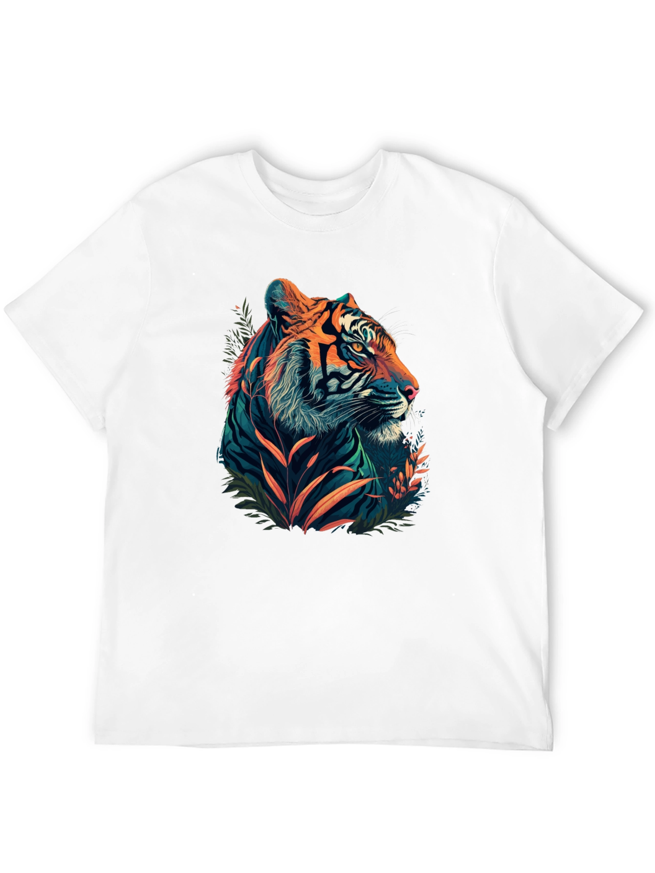 Black Tiger Graphic Tee - Mens Style