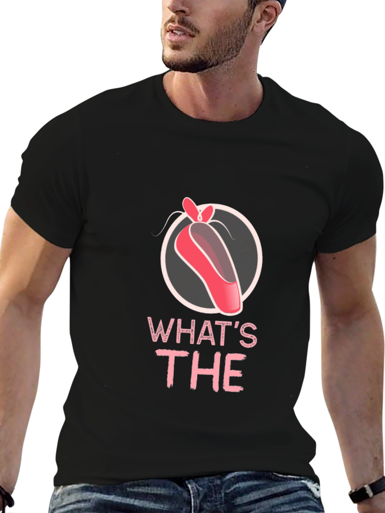 Whats the Pointe? Black T-Shirt