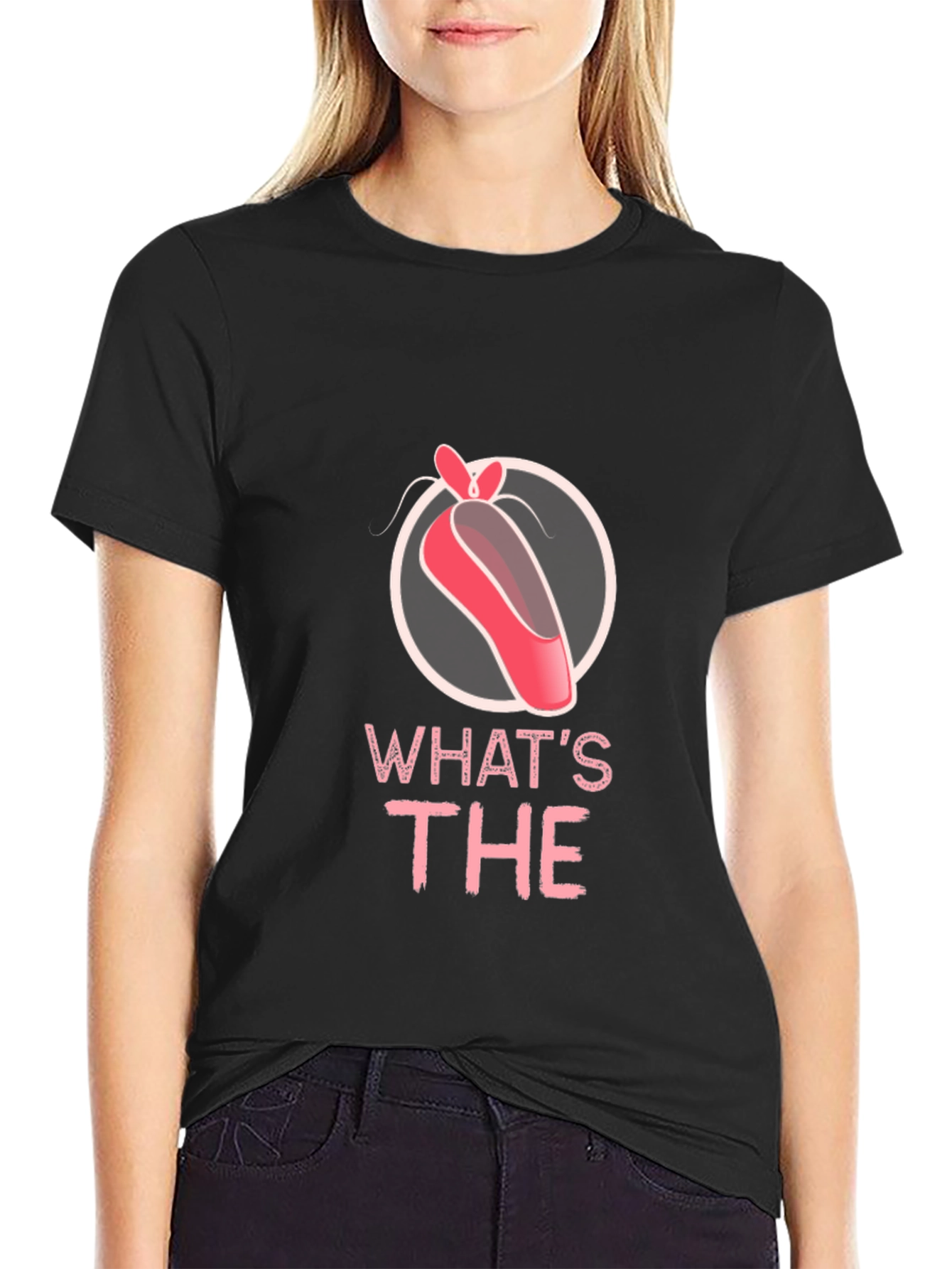 Whats the Pointe? Black T-Shirt