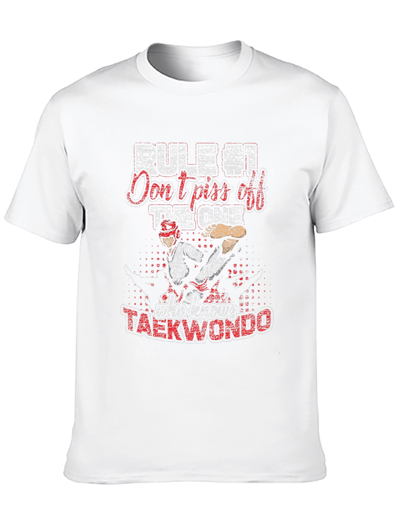 Taekwondo T-Shirt - Rule #1 Funny Martial Arts Tee
