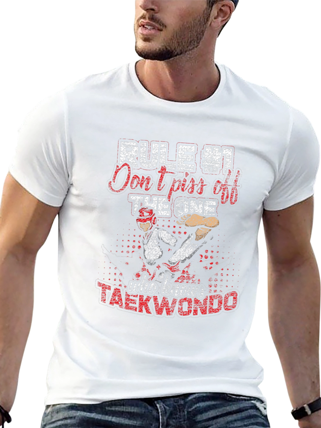 Taekwondo T-Shirt - Rule #1 Funny Martial Arts Tee