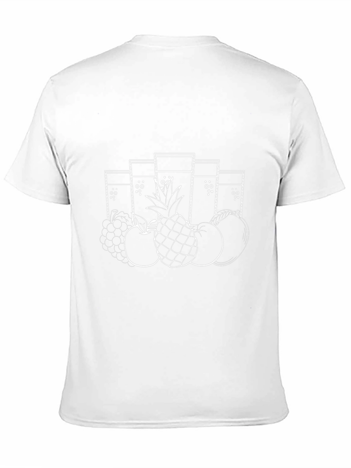 Fruit Juice Graphic Tee - Cool & Refreshing Design