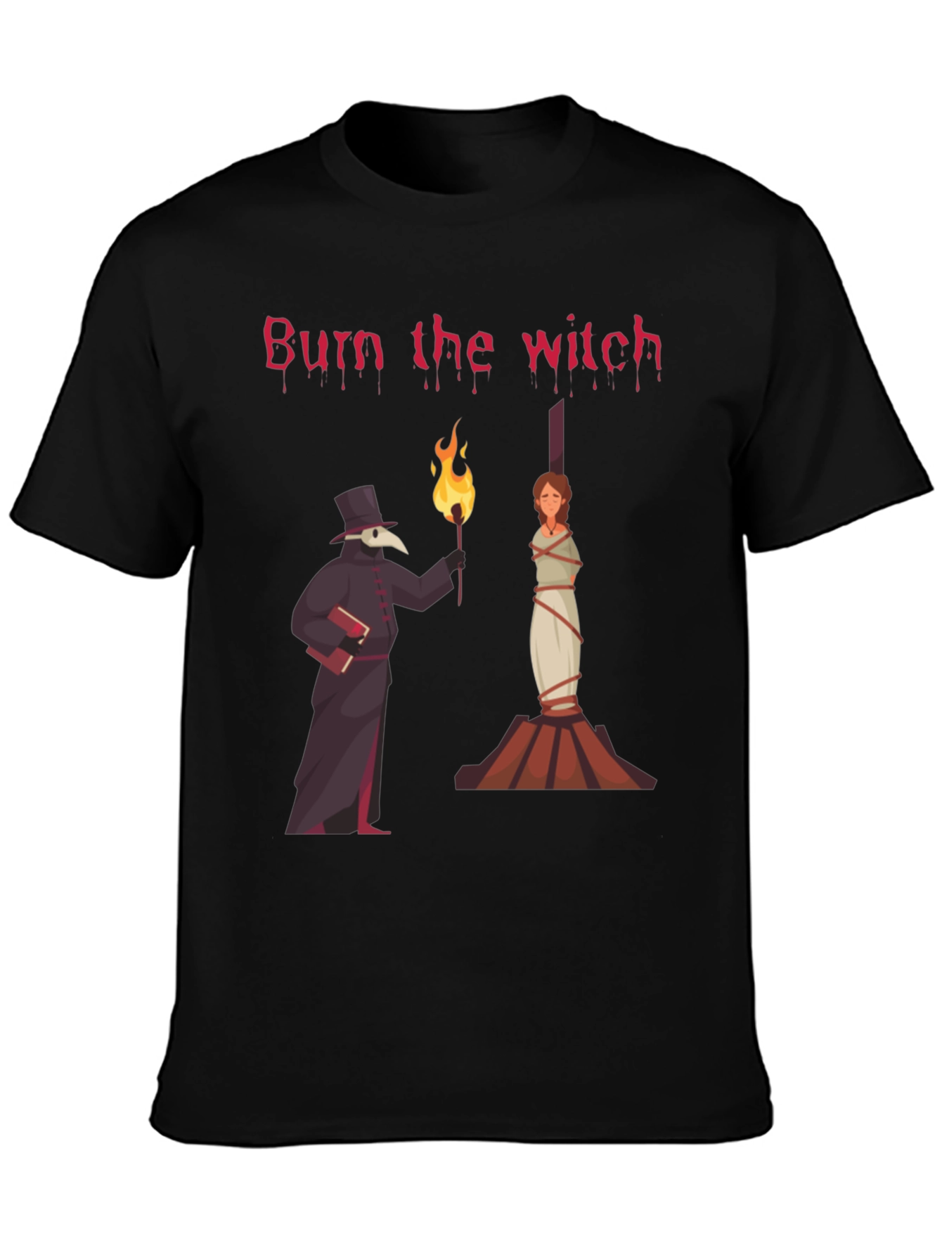 Burn the Witch T-Shirt Novelty Graphic Tee