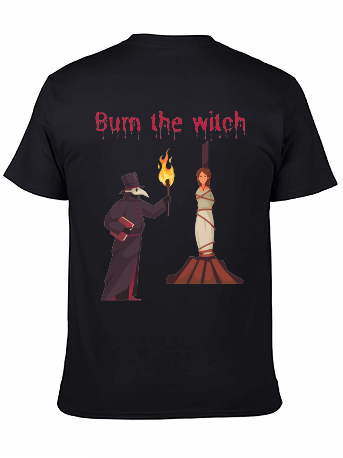Burn the Witch T-Shirt Novelty Graphic Tee