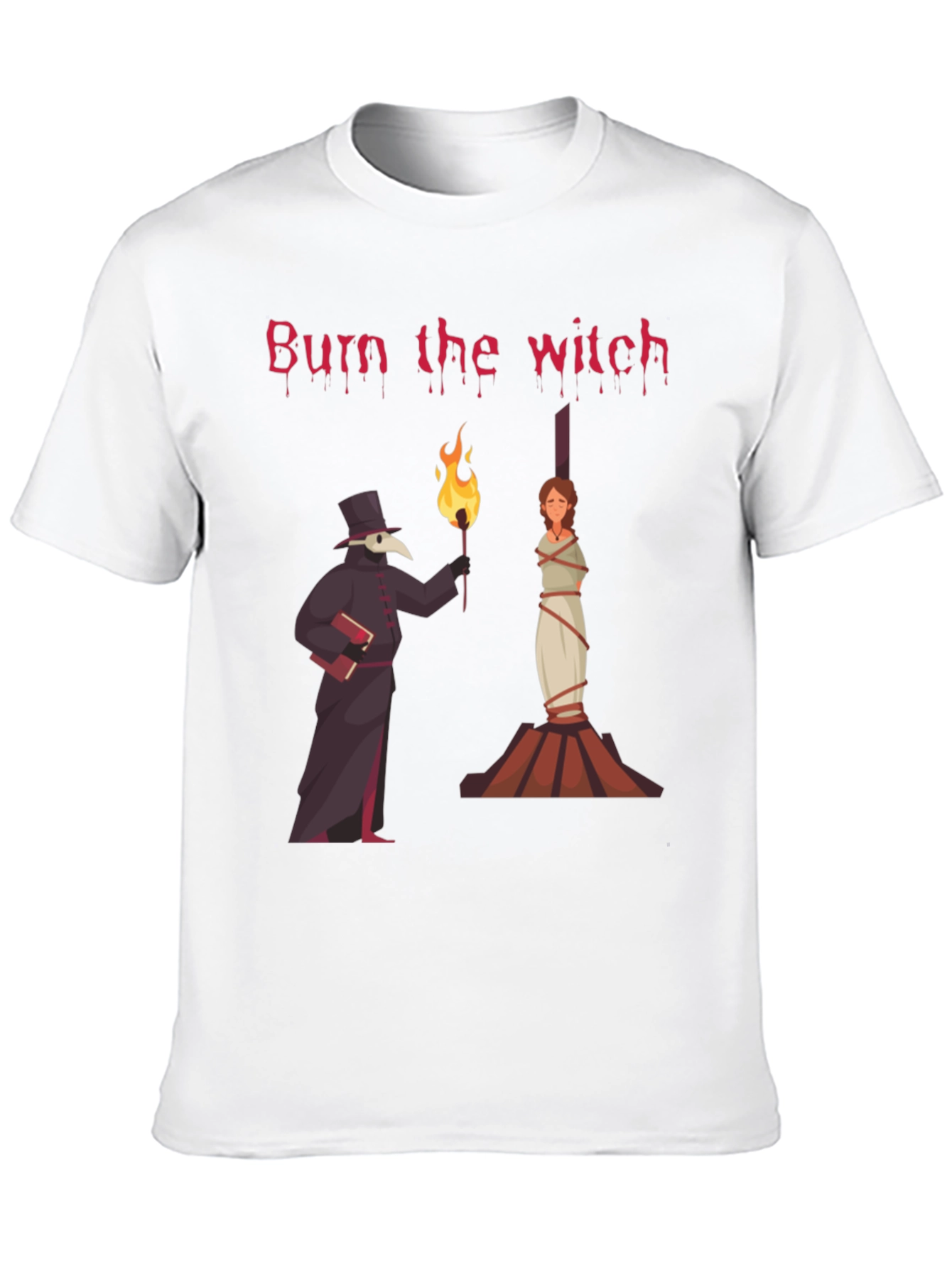 Burn the Witch T-Shirt Novelty Graphic Tee