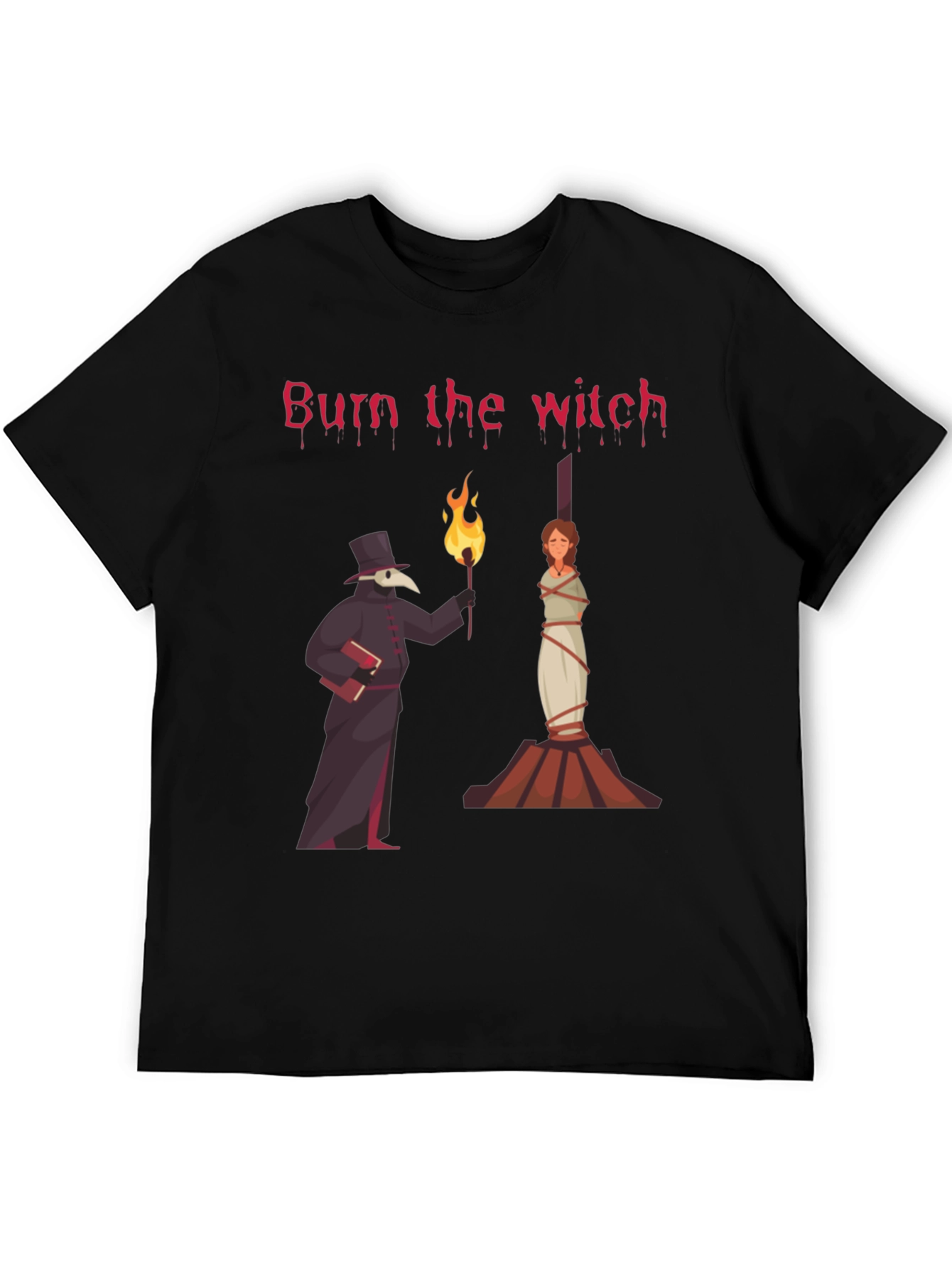 Burn the Witch T-Shirt Novelty Graphic Tee