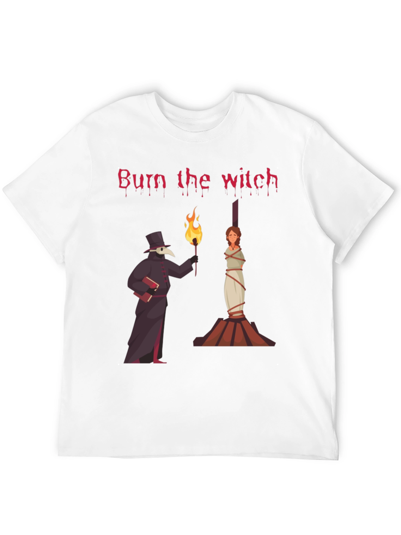 Burn the Witch T-Shirt Novelty Graphic Tee