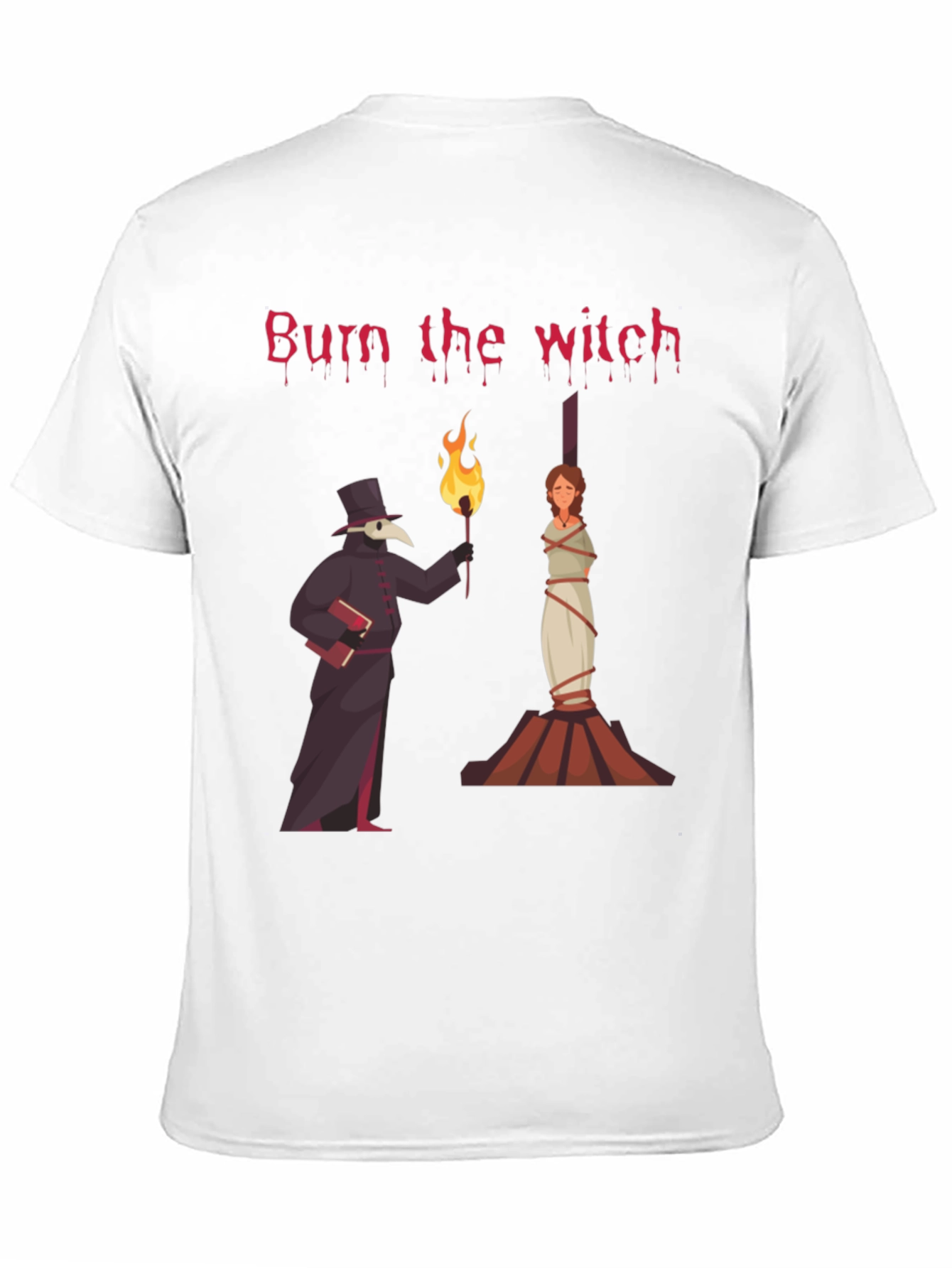 Burn the Witch T-Shirt Novelty Graphic Tee