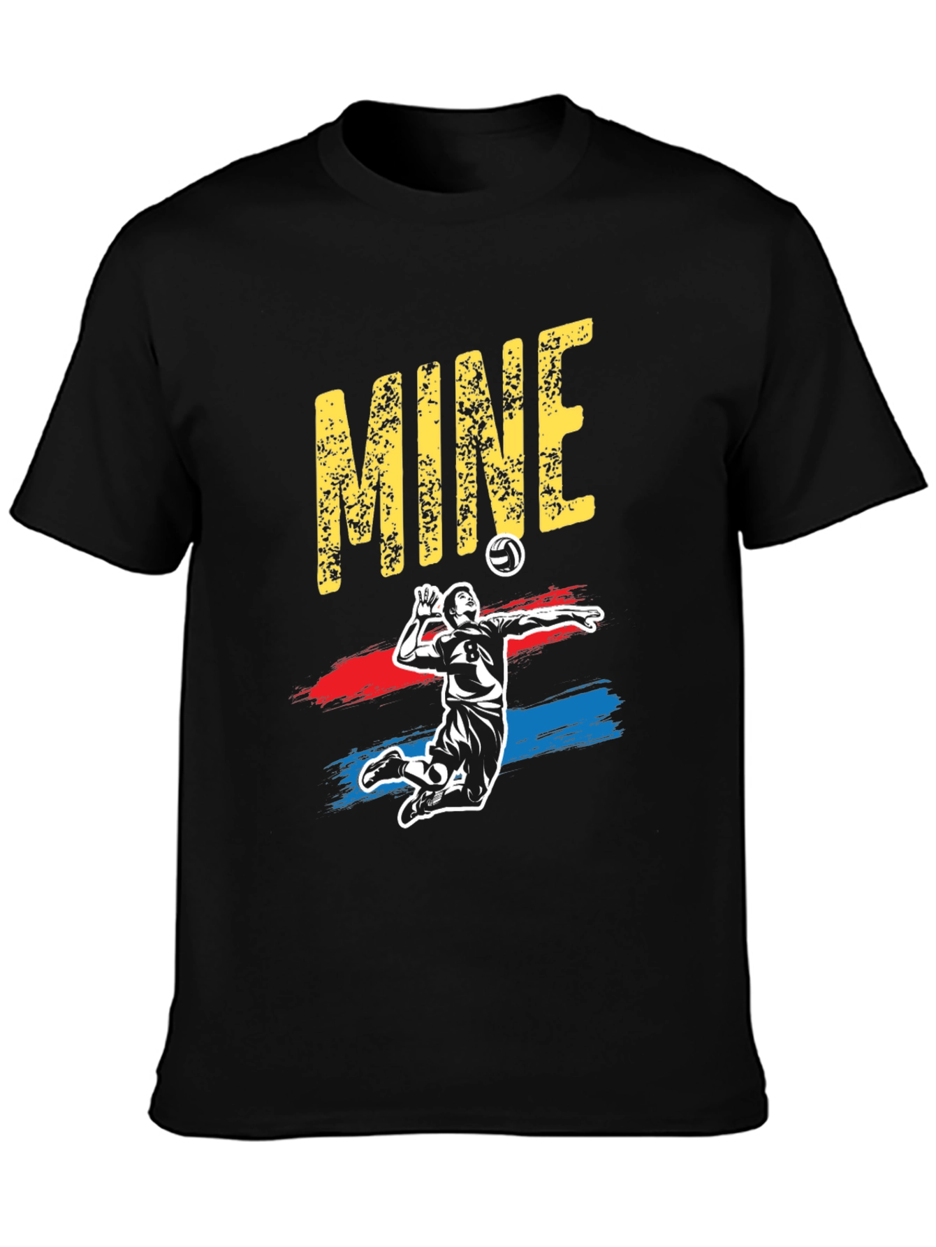 Volleyball Player MINE Graphic T-Shirt