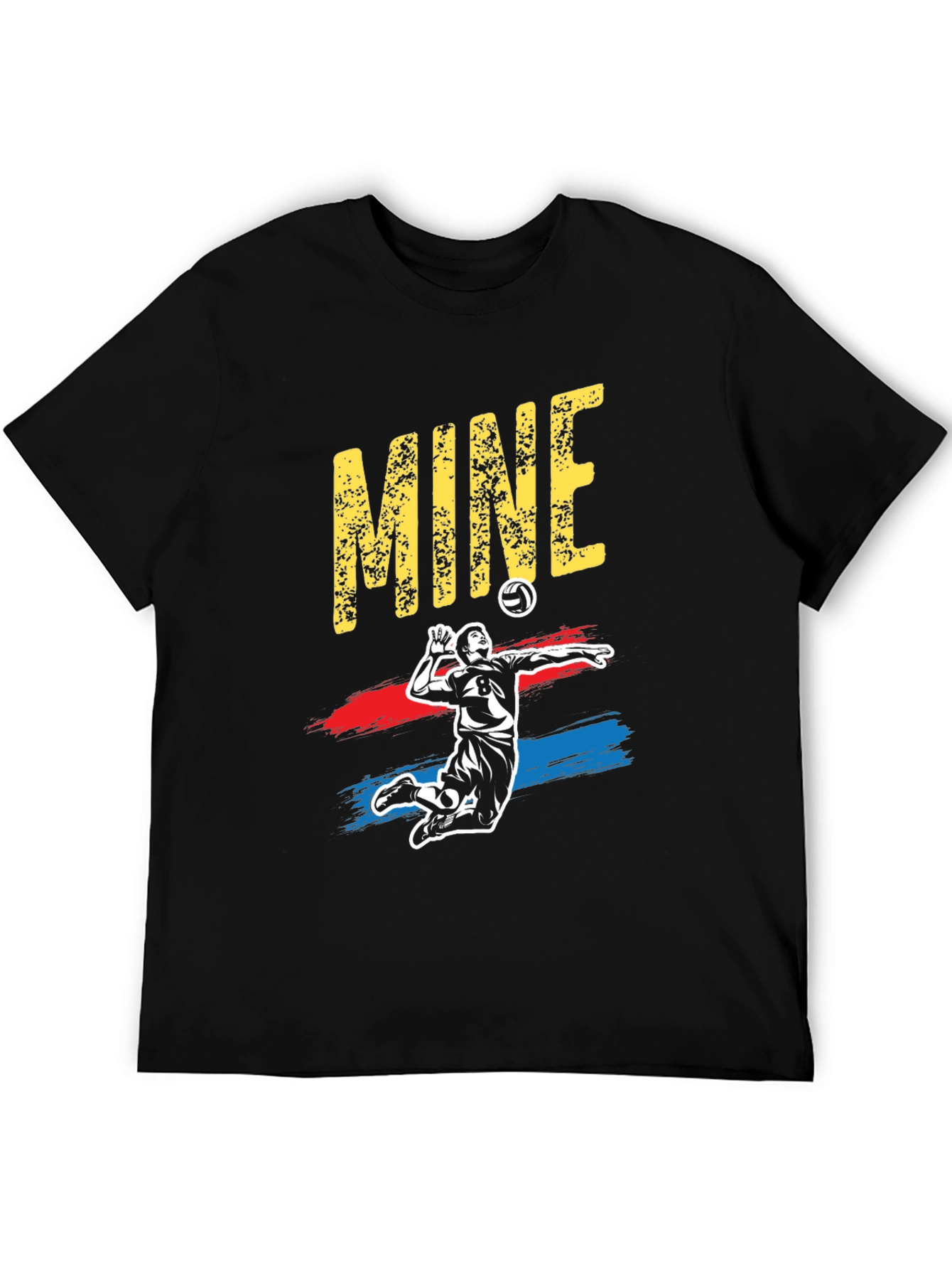 Volleyball Player MINE Graphic T-Shirt