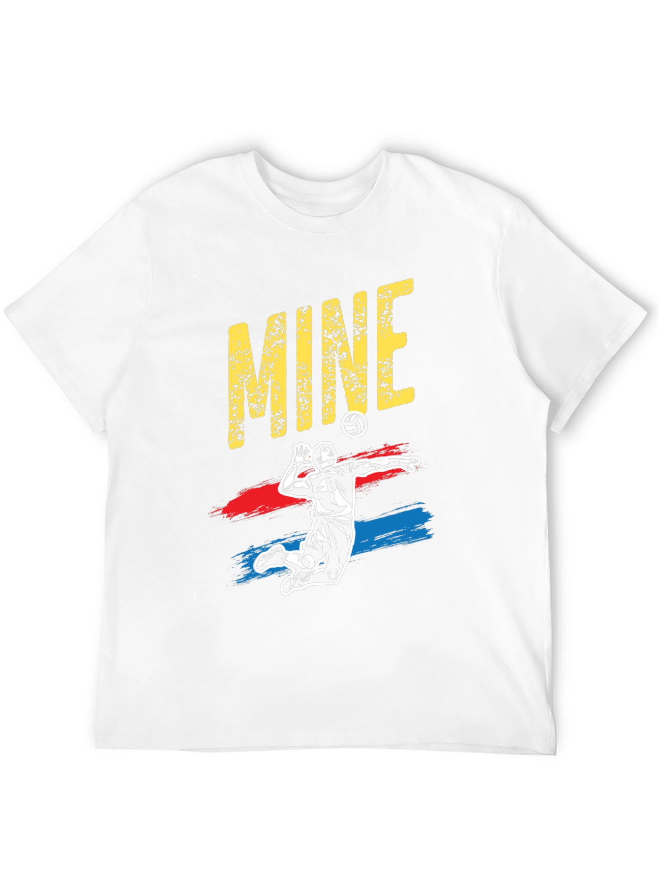 Volleyball Player MINE Graphic T-Shirt