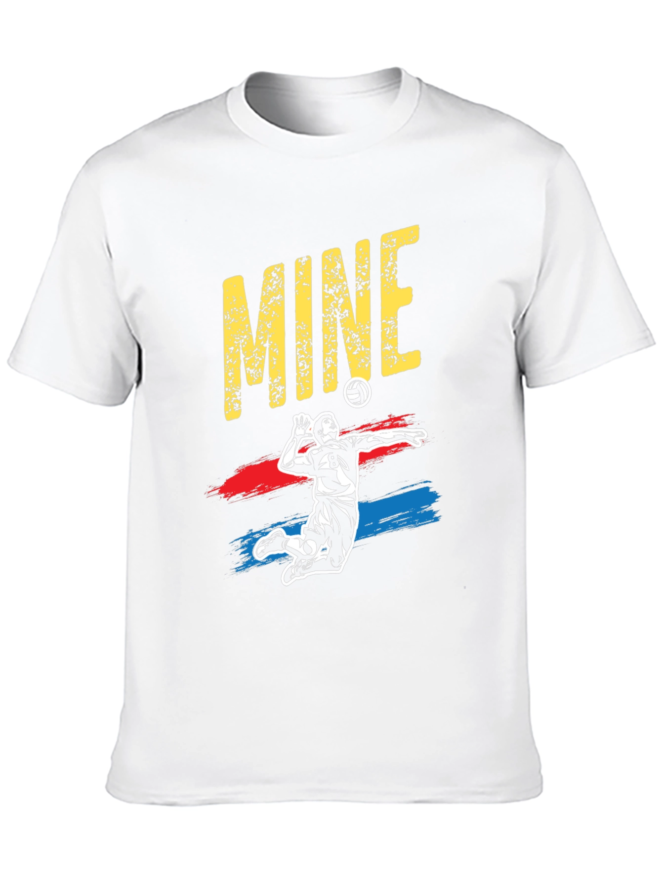 Volleyball Player MINE Graphic T-Shirt