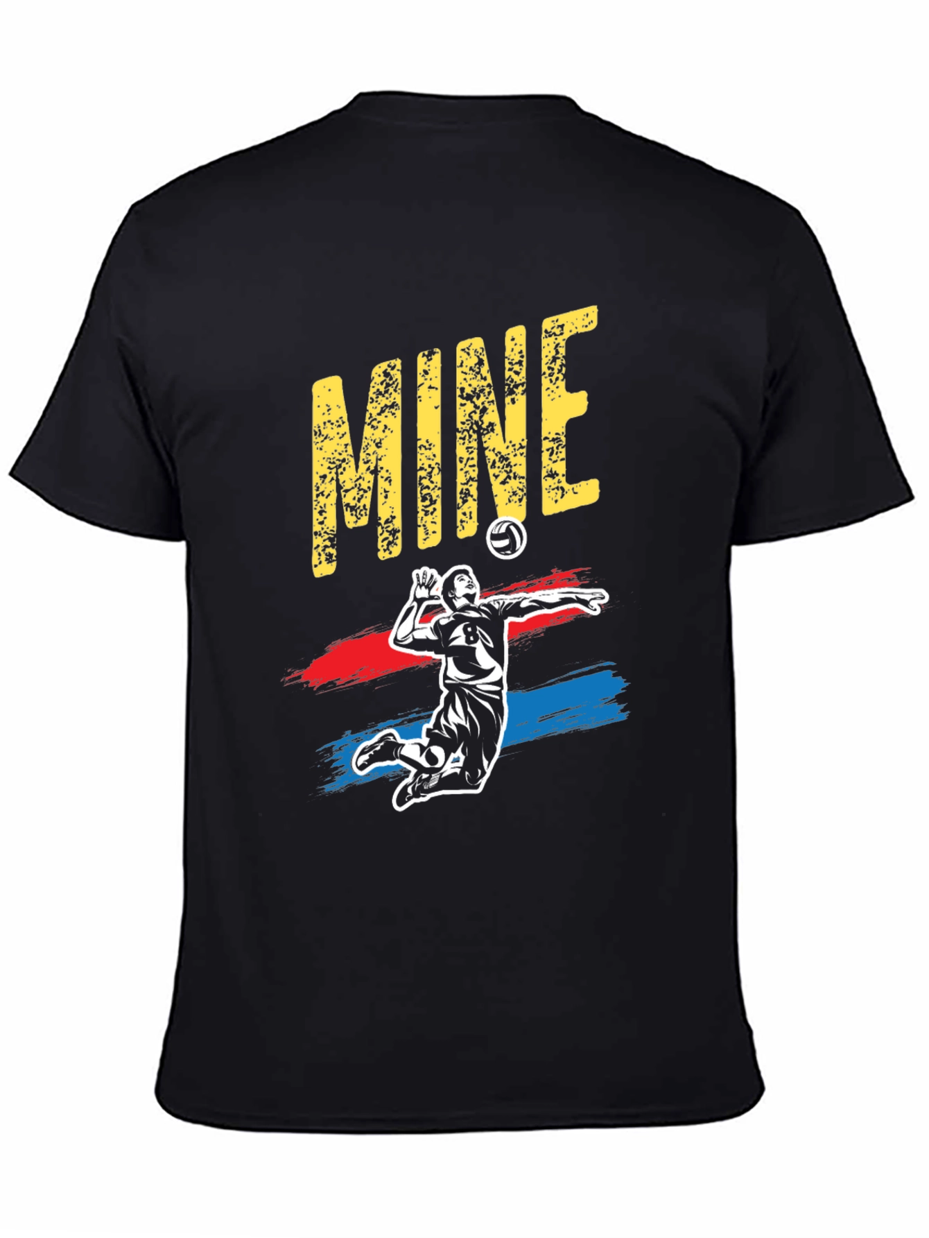 Volleyball Player MINE Graphic T-Shirt