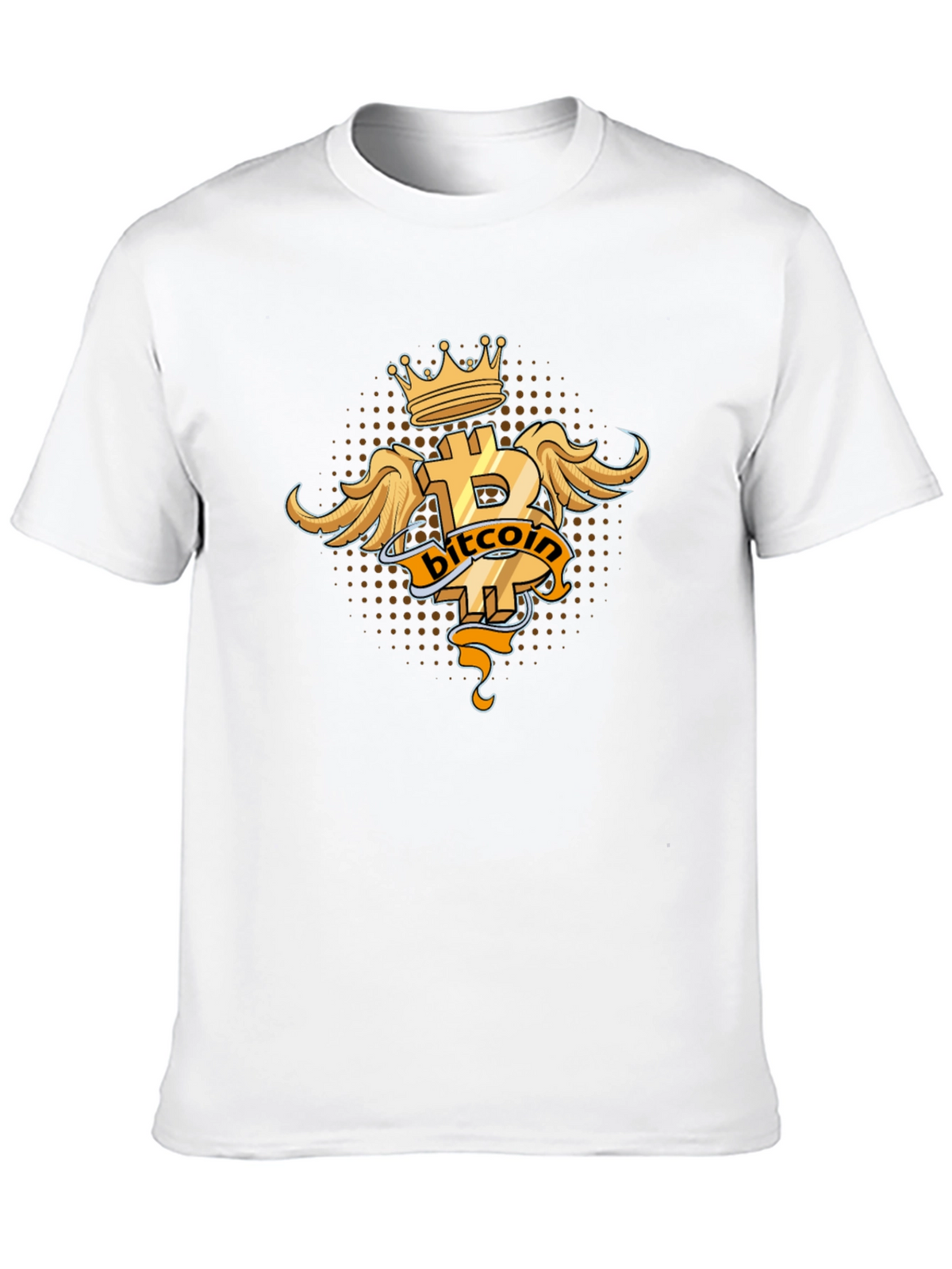 Bitcoin King Black T-Shirt