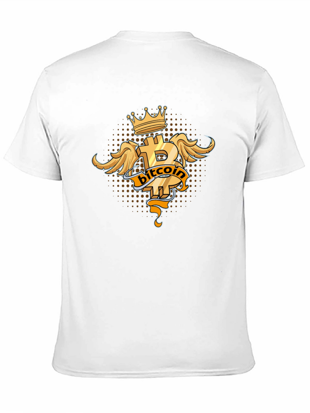 Bitcoin King Black T-Shirt