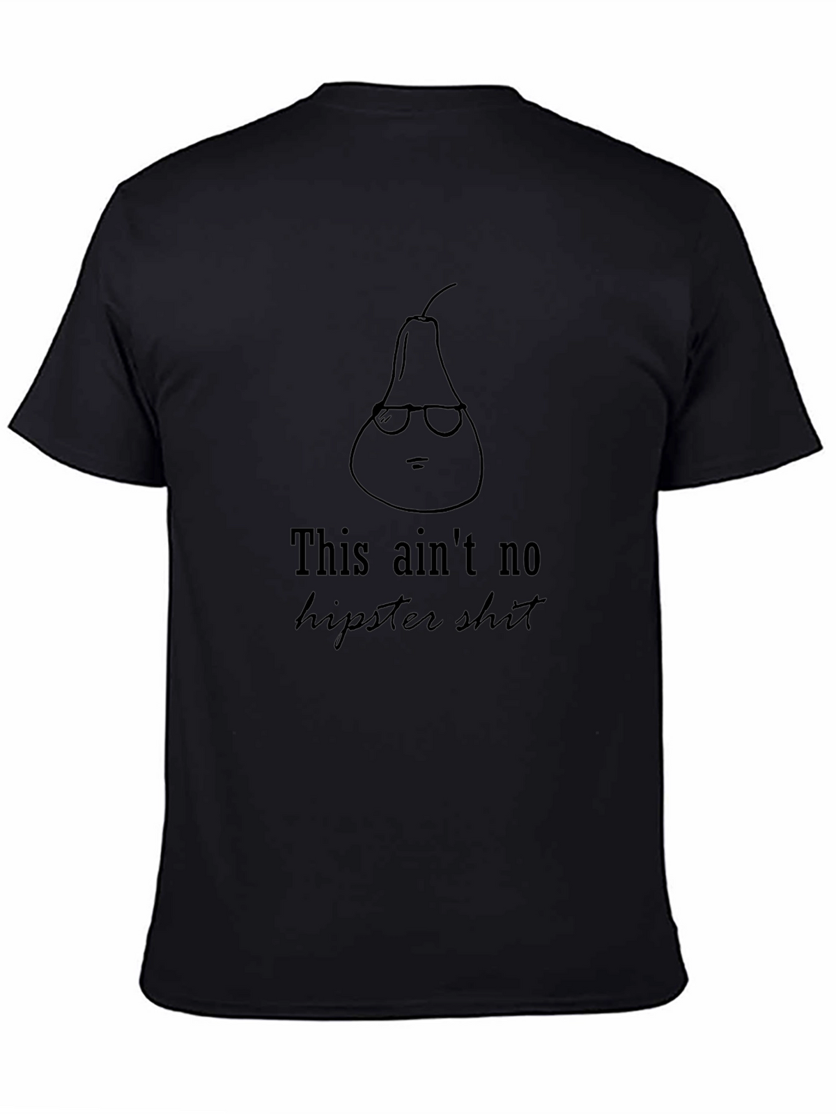 Hipster Pear Graphic Tee - Aint No Hipster