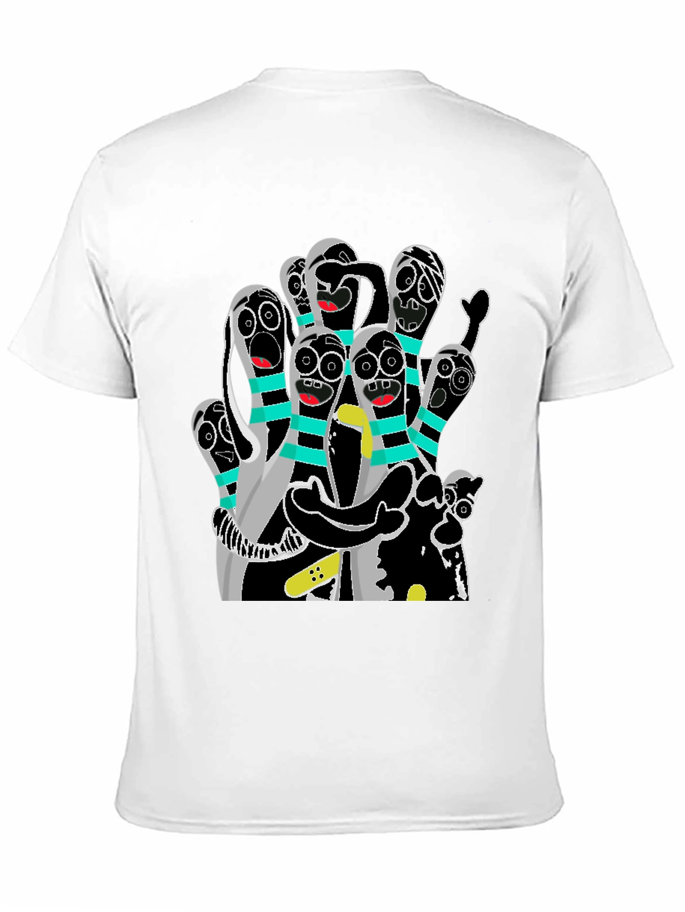 Bowling Pin Cartoon T-Shirt - Strike a Funny Pose!