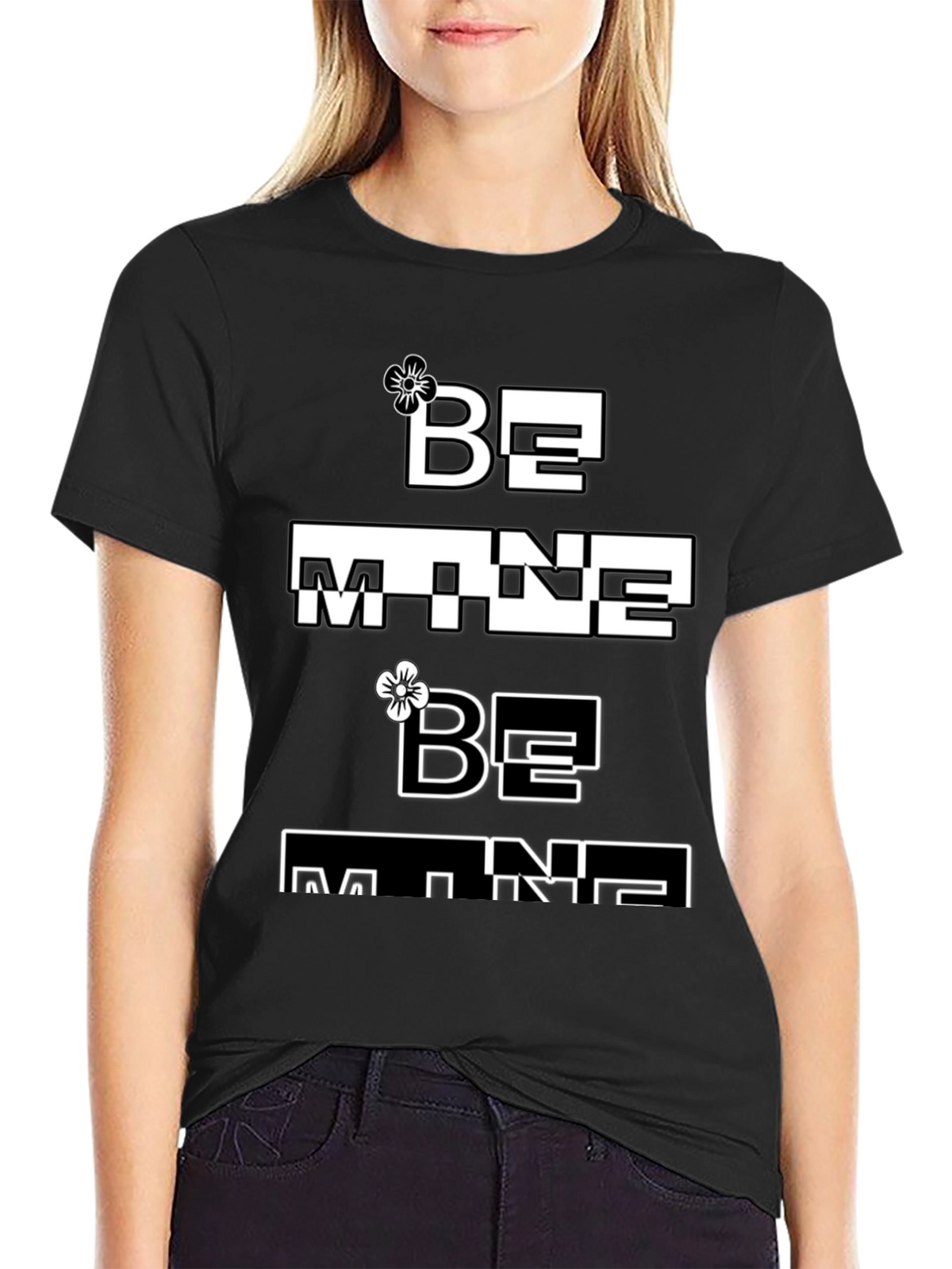 Be Mine Valentines Day Graphic Tee