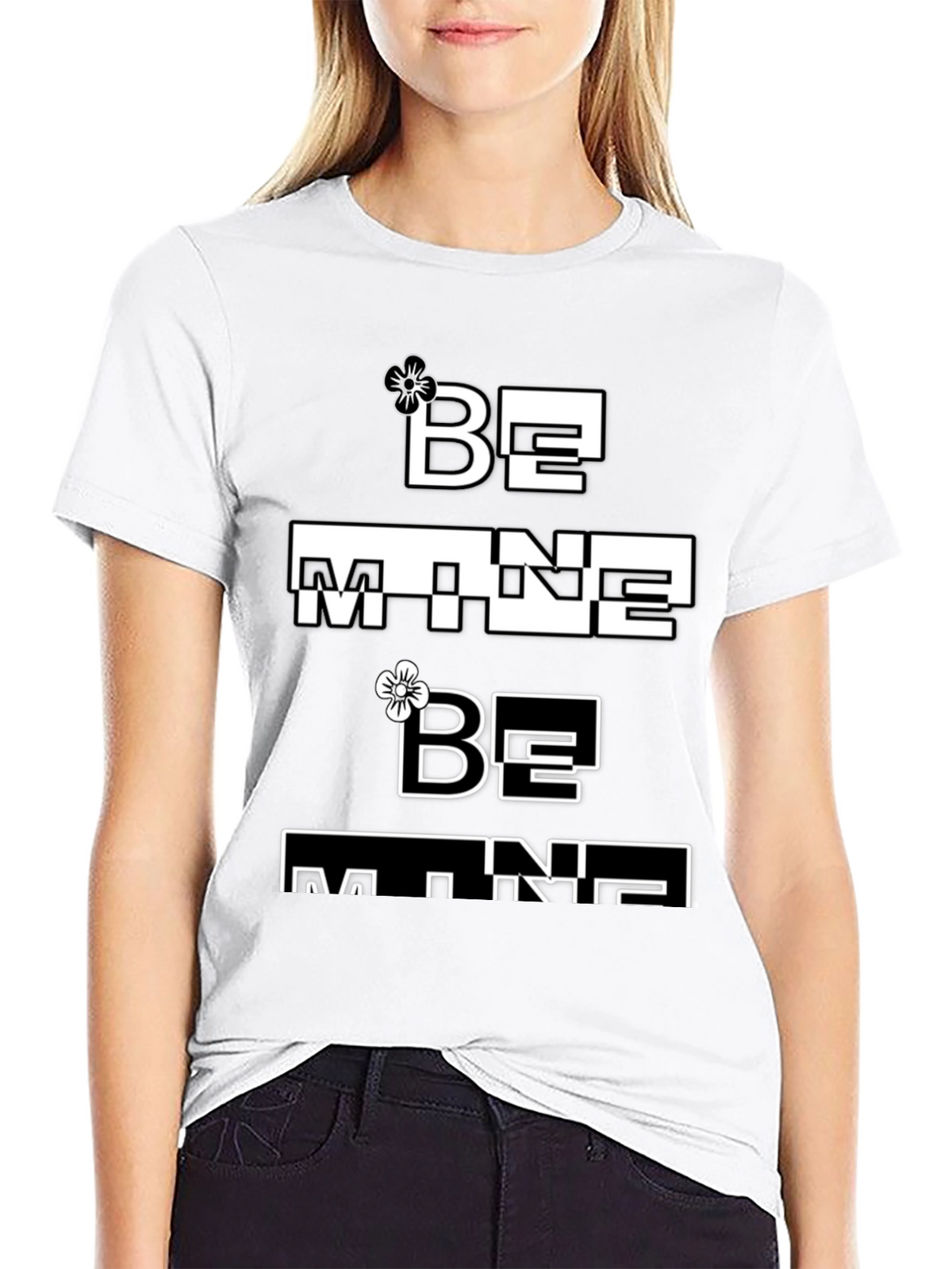 Be Mine Valentines Day Graphic Tee