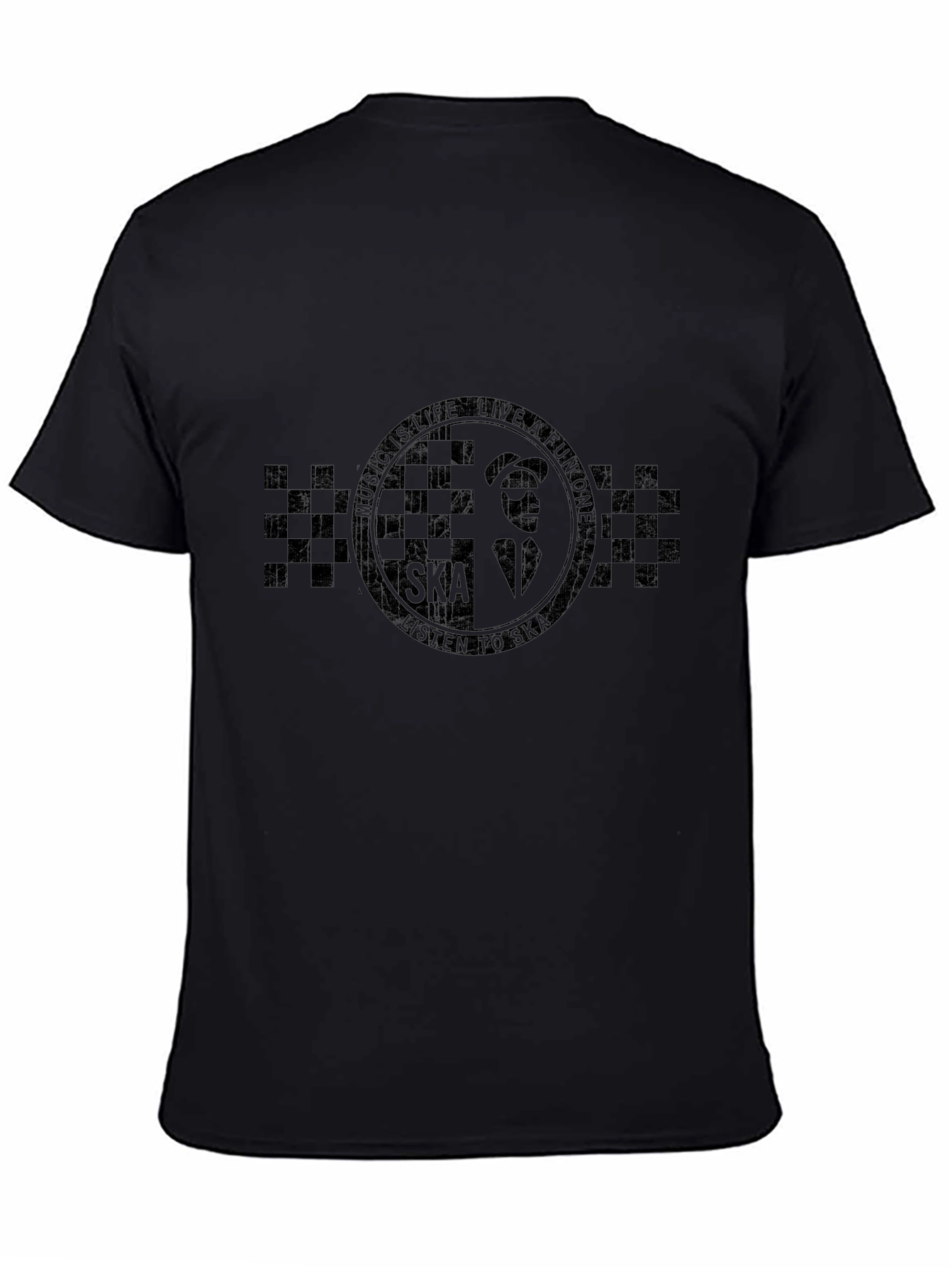 Ska Music T-Shirt - Black Graphic Tee