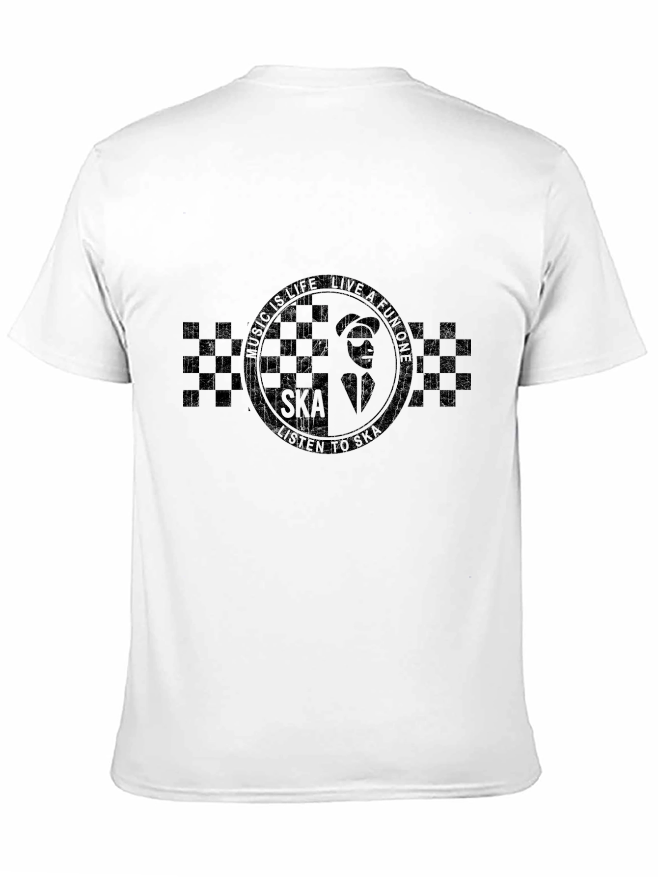 Ska Music T-Shirt - Black Graphic Tee