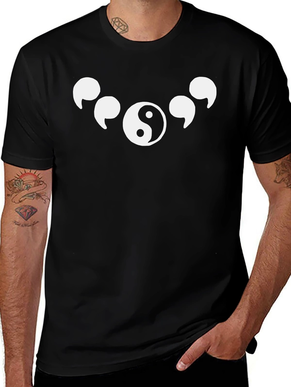 Yin Yang T-Shirt Balance Design