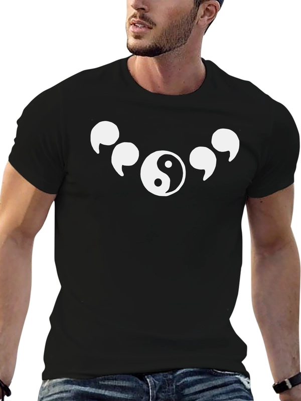 Yin Yang T-Shirt Balance Design