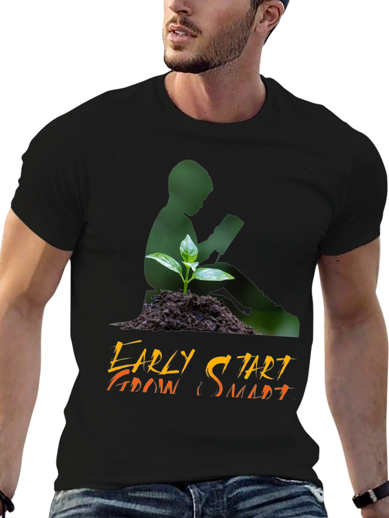 Early Start Grow Smart Graphic T-Shirt