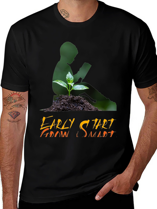 Early Start Grow Smart Graphic T-Shirt
