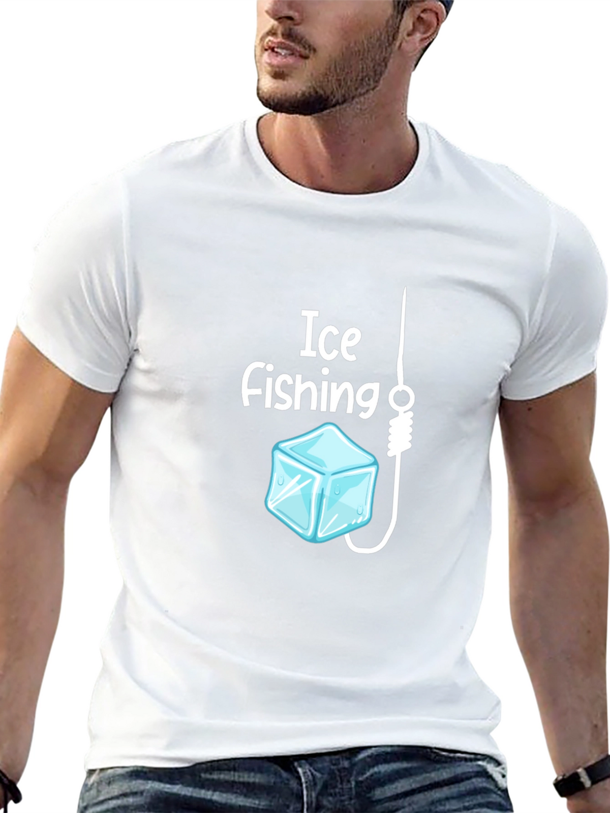 Ice Fishing Graphic Tee