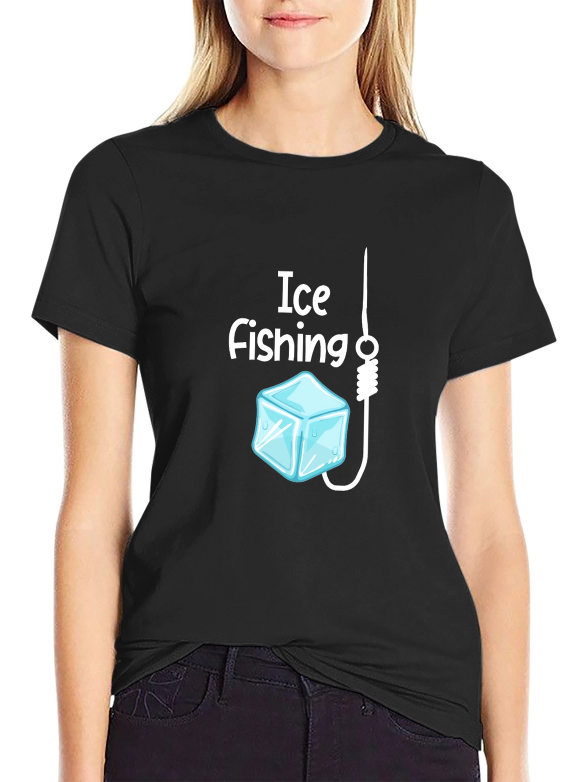Ice Fishing Graphic Tee