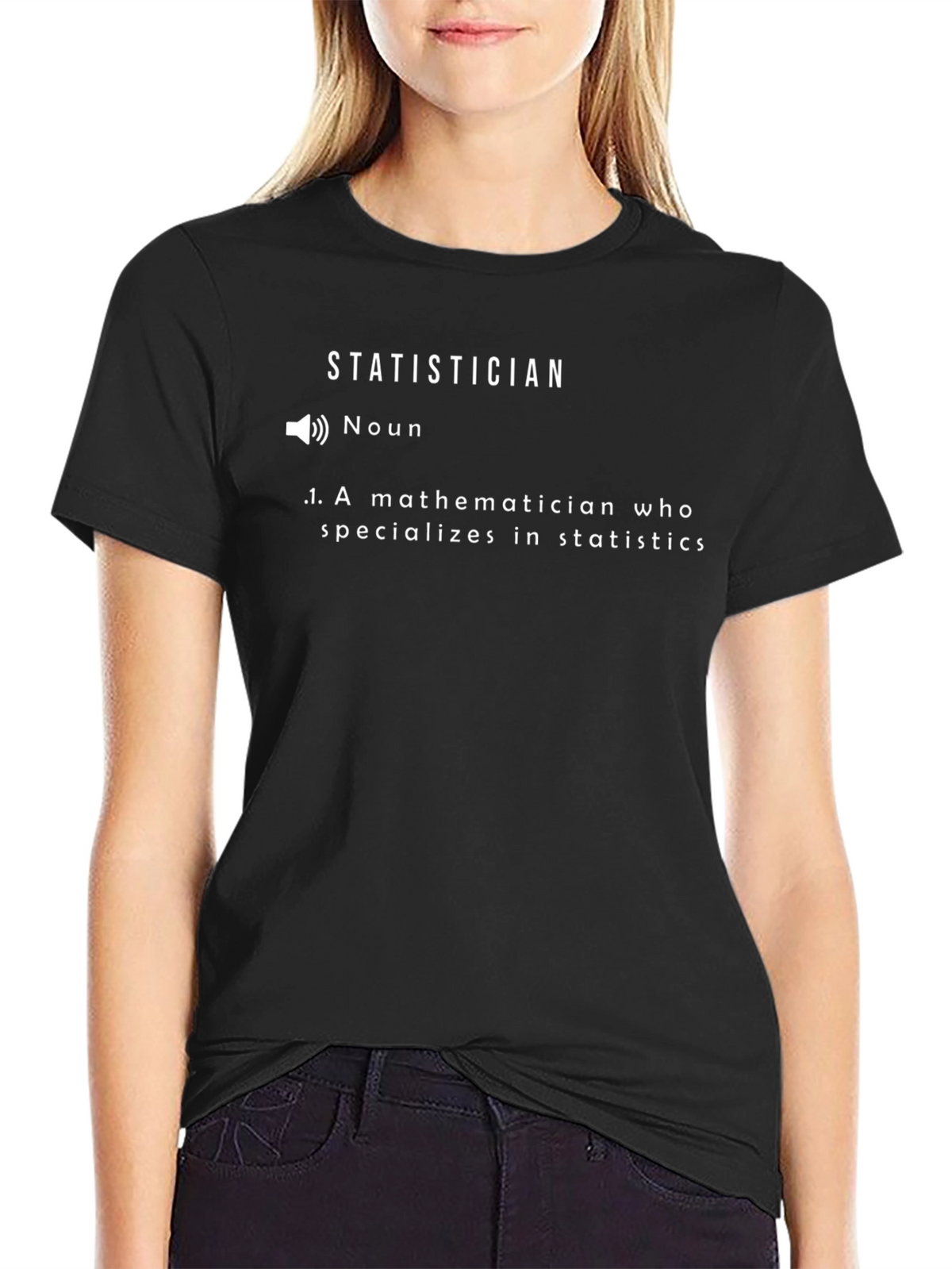 Statistician Definition T-Shirt - Funny Math Gift