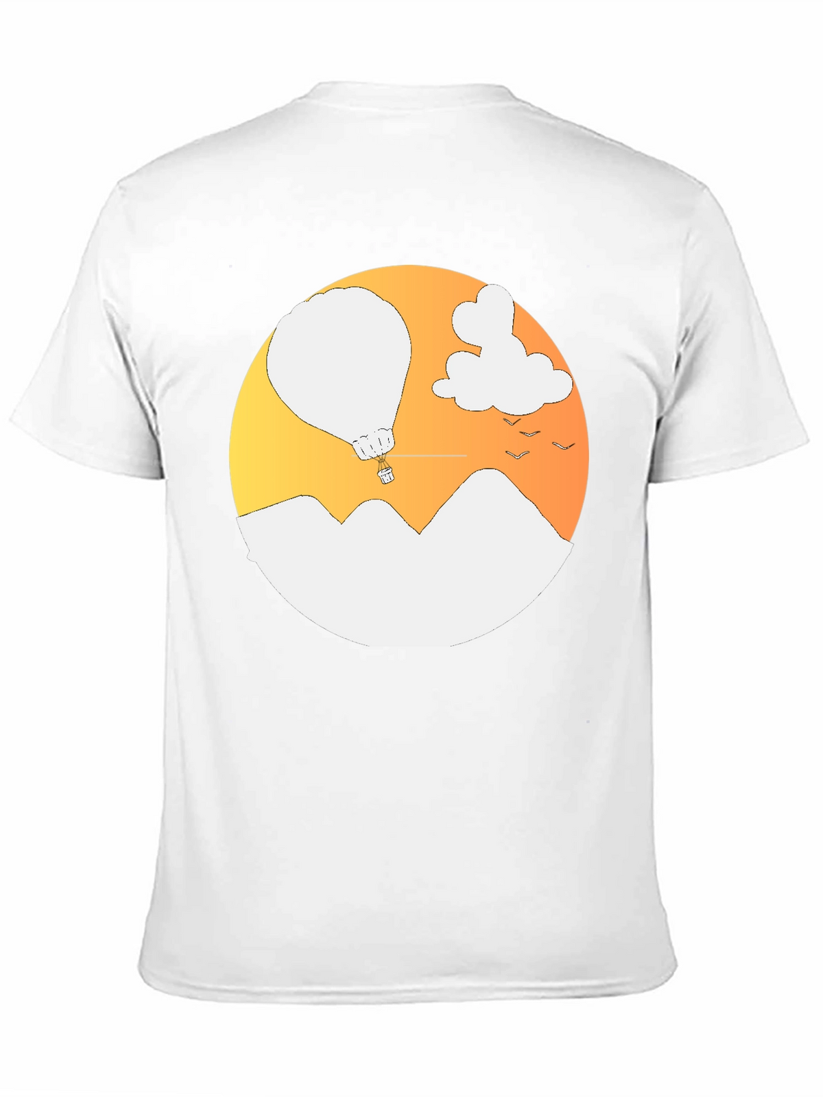 Mountain Balloon Graphic Tee