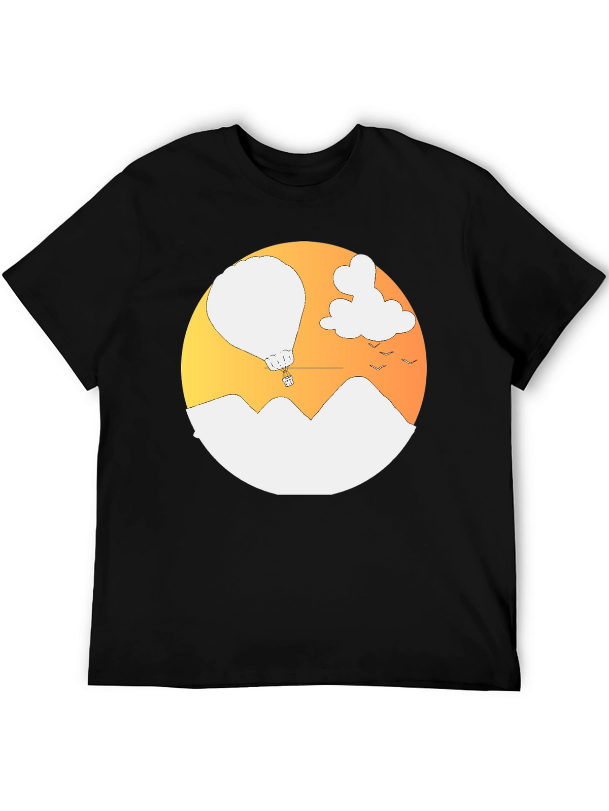 Mountain Balloon Graphic Tee