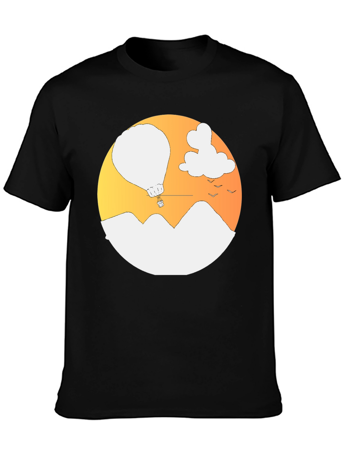 Mountain Balloon Graphic Tee