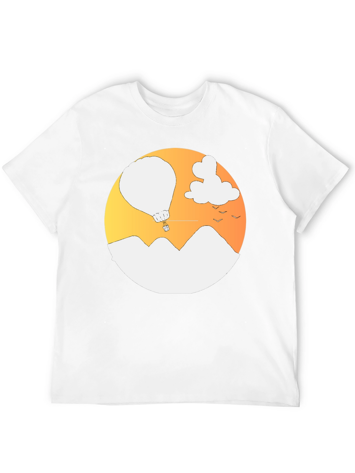Mountain Balloon Graphic Tee