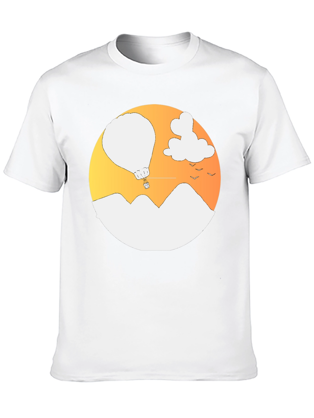 Mountain Balloon Graphic Tee