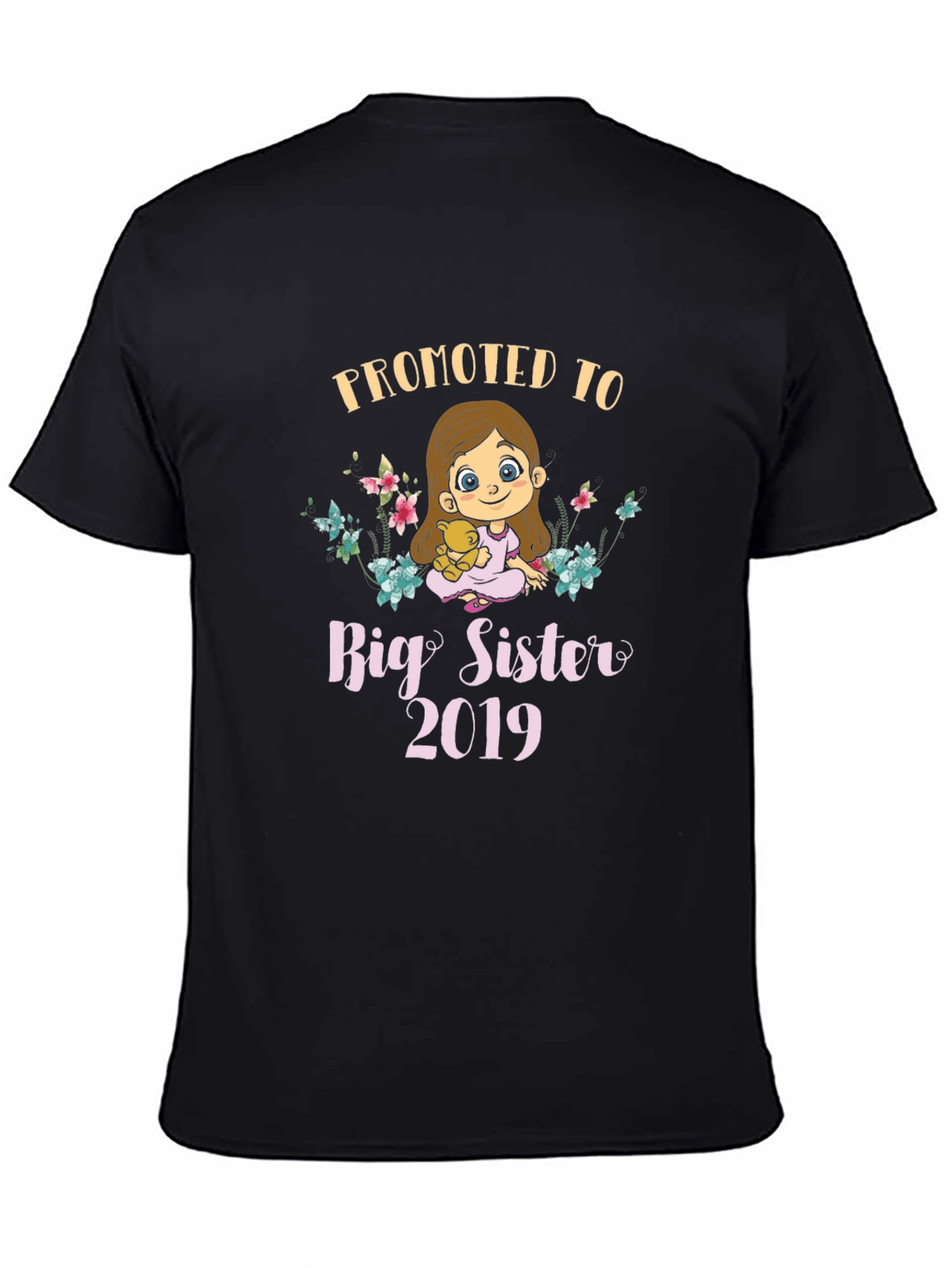 Promoted to Big Sister 2019 T-Shirt