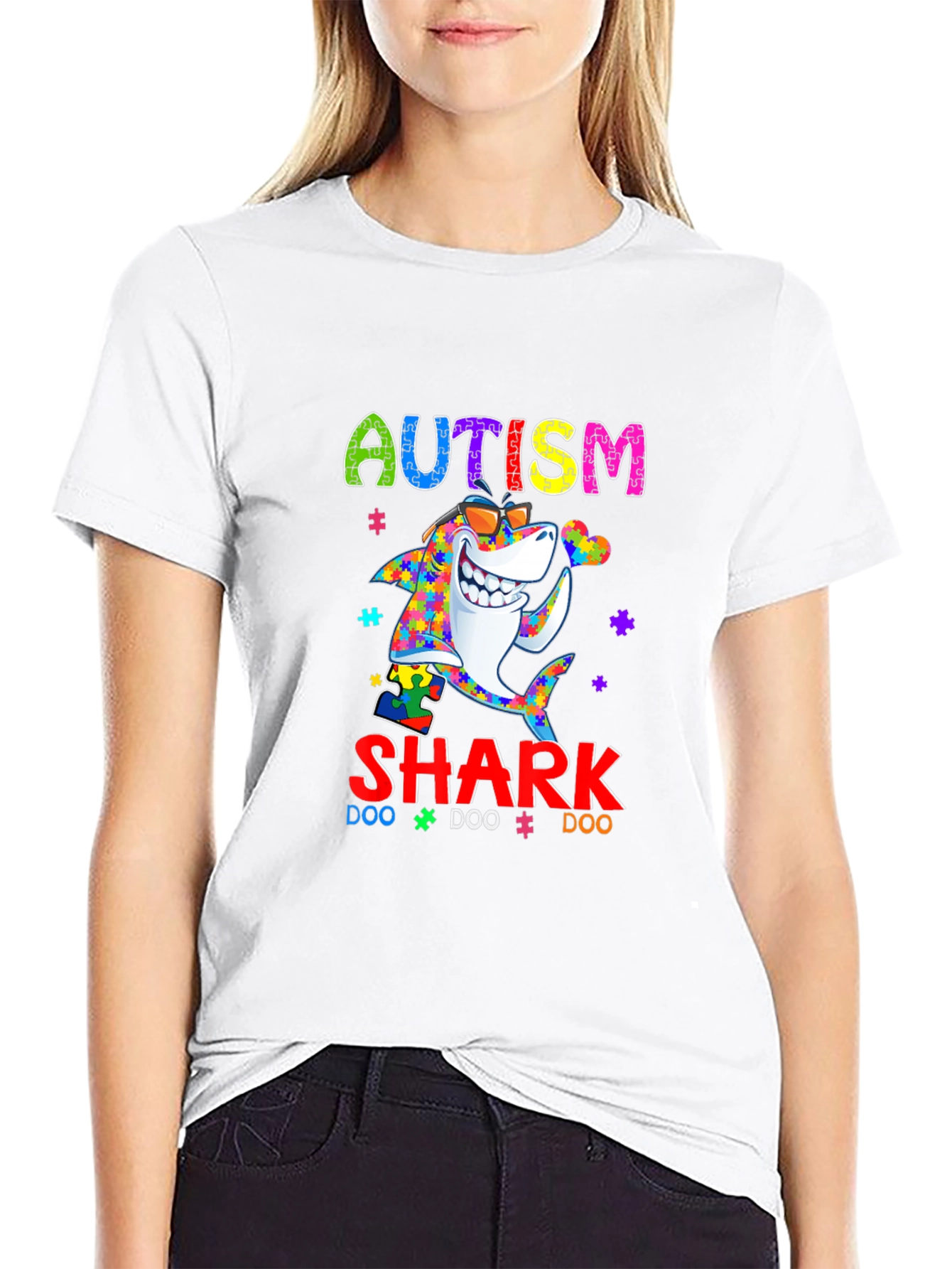 Autism Awareness Shark T-Shirt