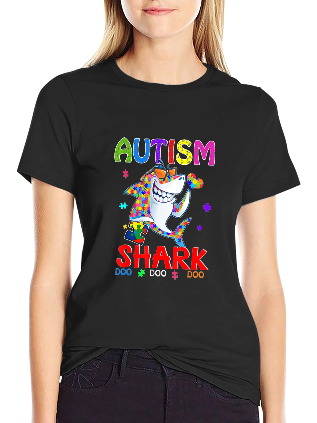 Autism Awareness Shark T-Shirt