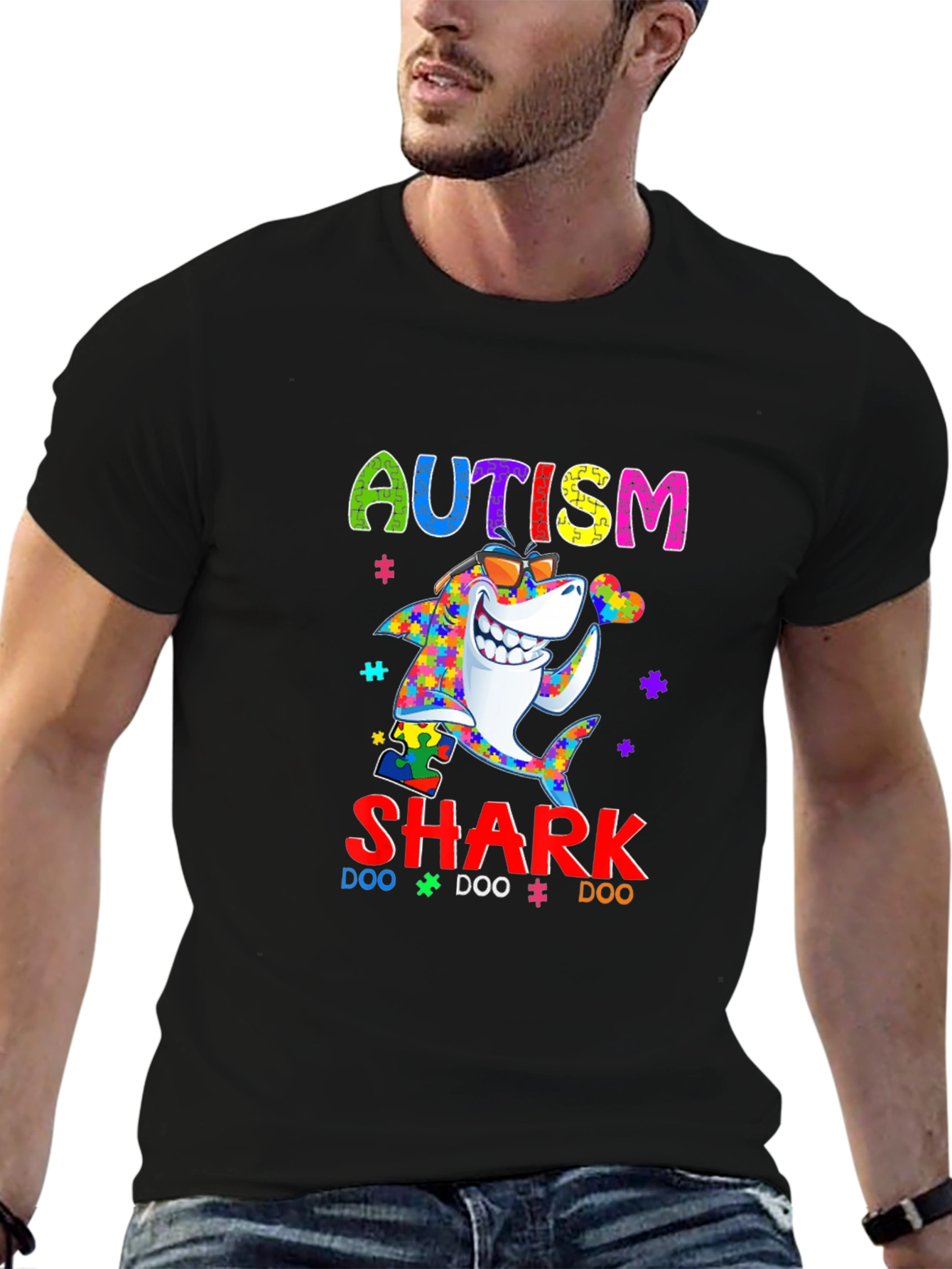 Autism Awareness Shark T-Shirt