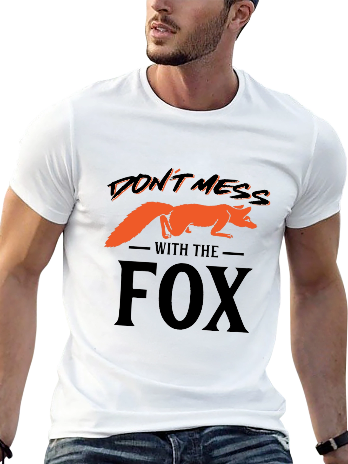 Dont Mess With The Fox Graphic T-Shirt