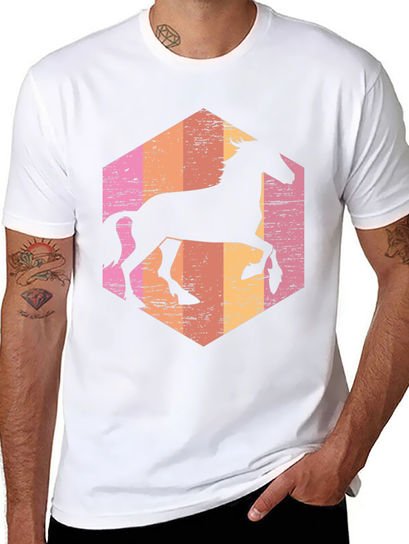 Retro Horse Graphic Tee