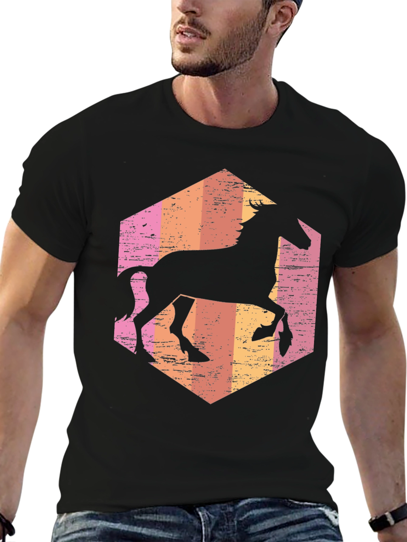 Retro Horse Graphic Tee