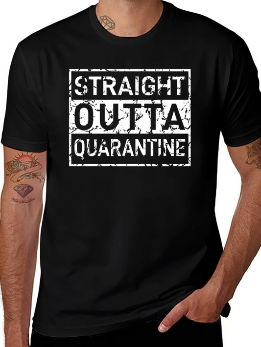 Straight Outta Quarantine Graphic Tee