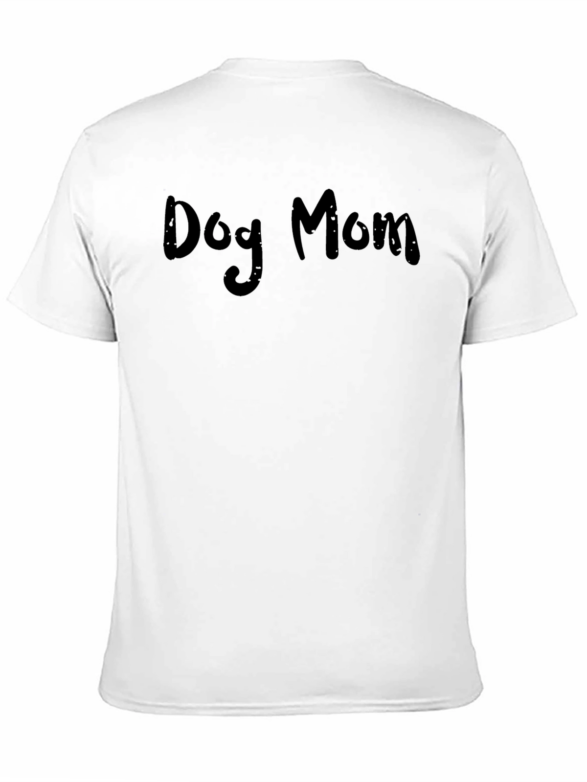 Dog Mom Black T-Shirt - Stylish Casual Wear