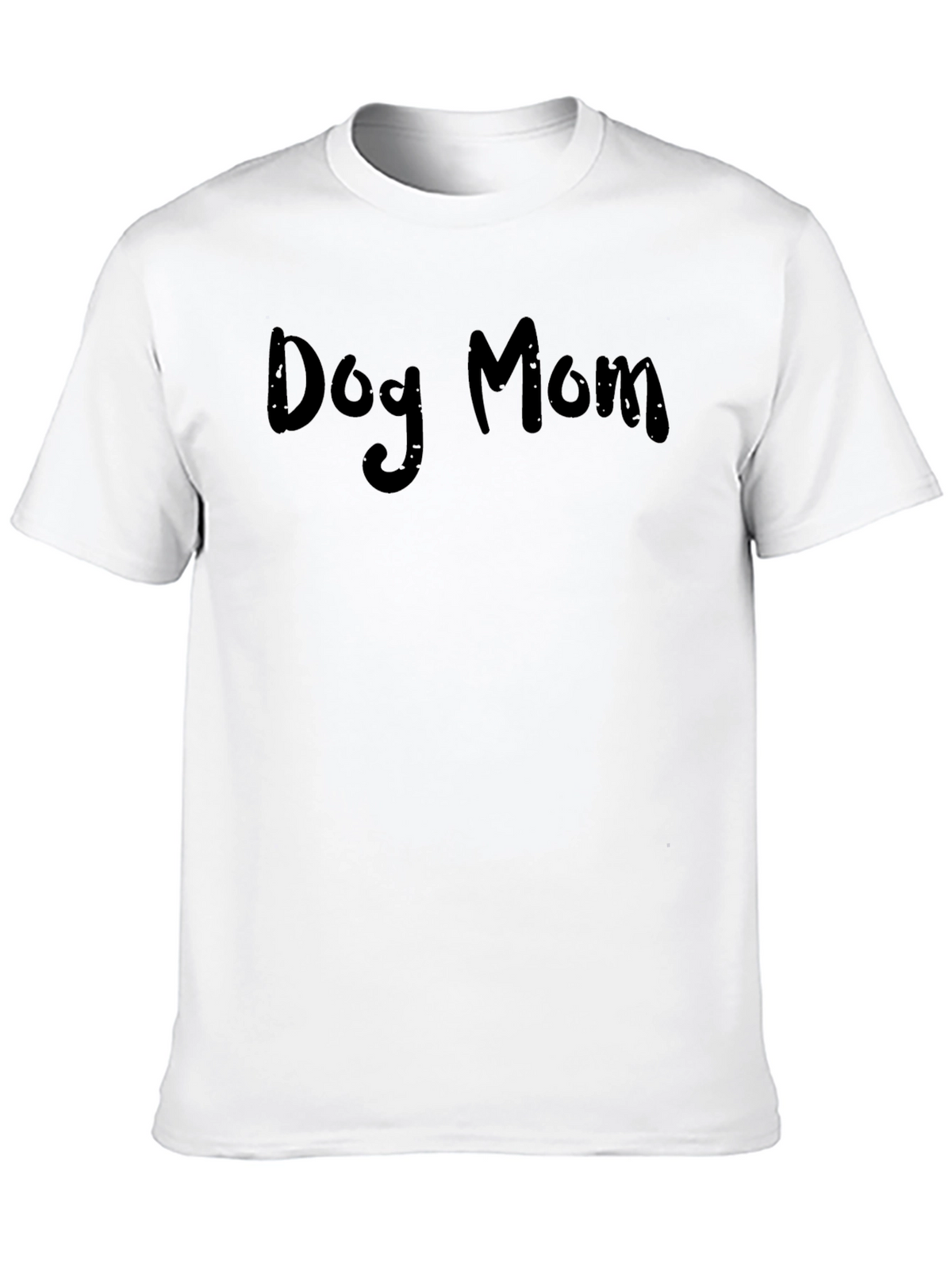 Dog Mom Black T-Shirt - Stylish Casual Wear