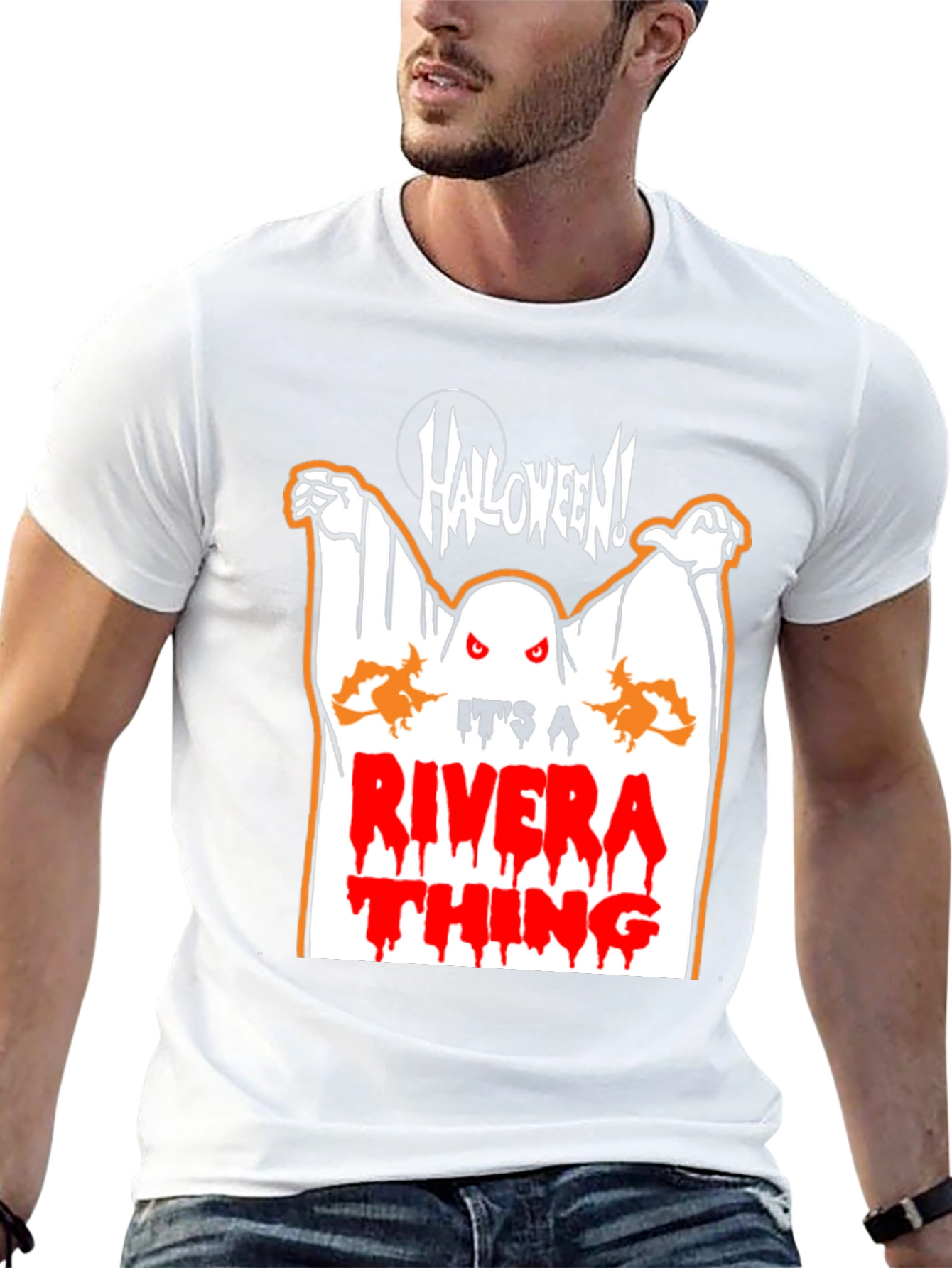 Halloween Rivera Thing Ghost T-Shirt