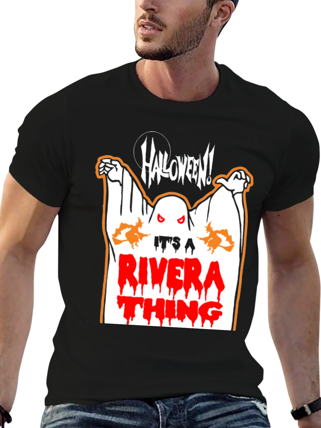 Halloween Rivera Thing Ghost T-Shirt